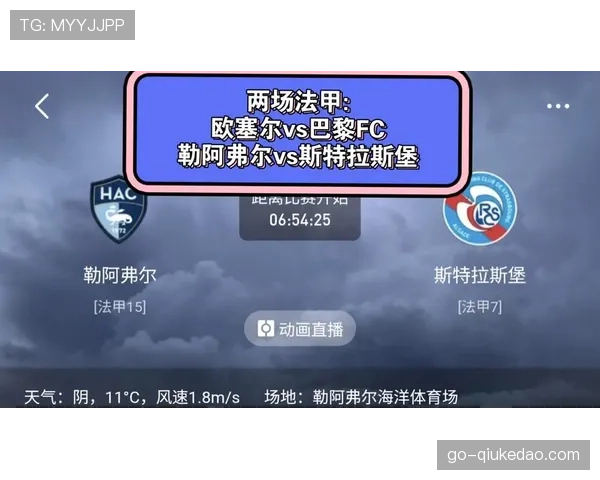 勒阿弗尔主场迎战斯特拉斯堡,保级队能否阻挡黑客势头